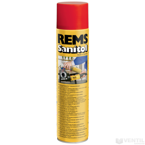 REMS Sanitol szintetikus, ásványolaj mentes menetkenő anyag spray, 600ml