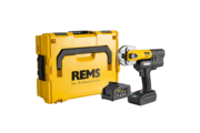 REMS Mini-Press 22V ACC akkus présgép készlet + ajándék 3db préspofa, L-Boxx-ban - M